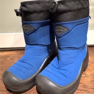 Blue Kids Snow Boots
